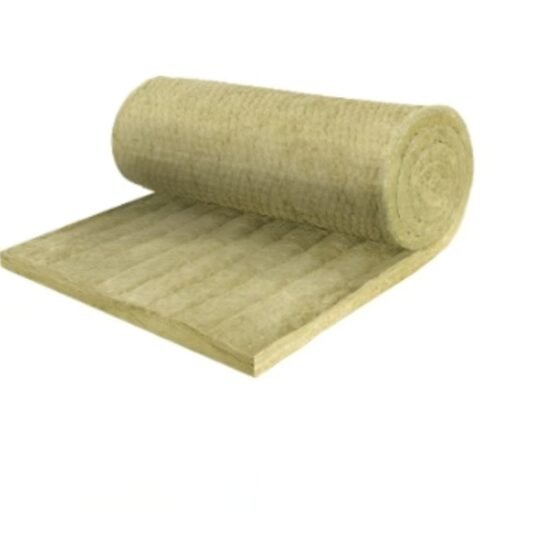 Industrial insulation rock wool seam felt