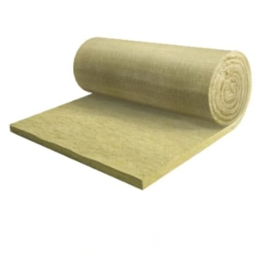Industrial insulation rock wool felt